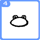 How to draw, frog 4