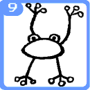 How to draw, frog 9